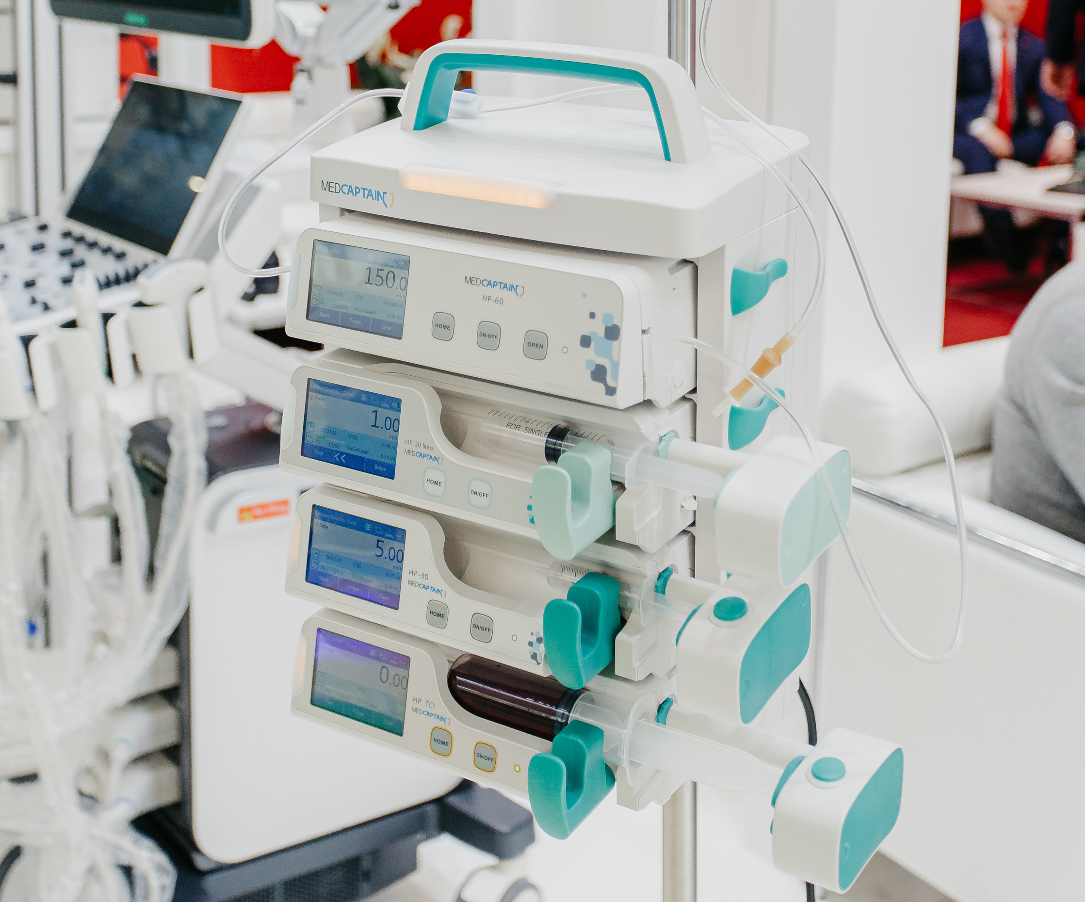 Medcaptain HP-30 - шприцевой насос для высокоточной инфузии