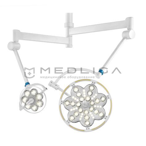 ЭМАЛЕД 300/200, Конструкция светильника: Потолочный двухкупольный