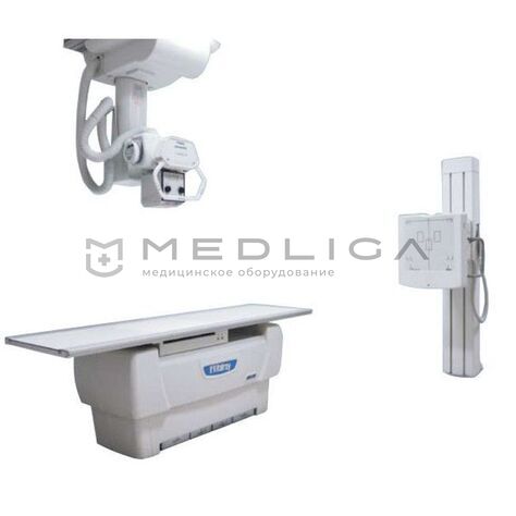 Italray Clinomat на 3 рабочих места, Крепление излучателя: Напольно-потолочное, Мощность генератора, кВт: 50, 3