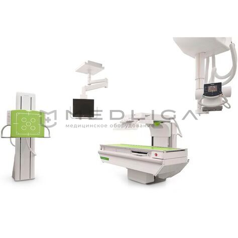 Philips ProxiDiagnost N90, Крепление излучателя: Напольно-потолочное, Мощность генератора, кВт: 65